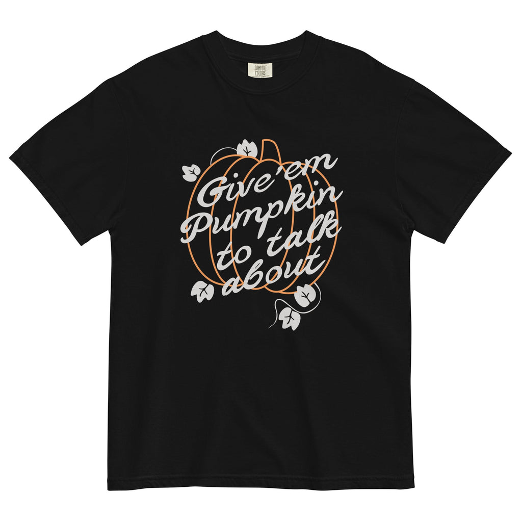 Give 'em Pumpkin To Talk About Men's Relaxed Fit Tee