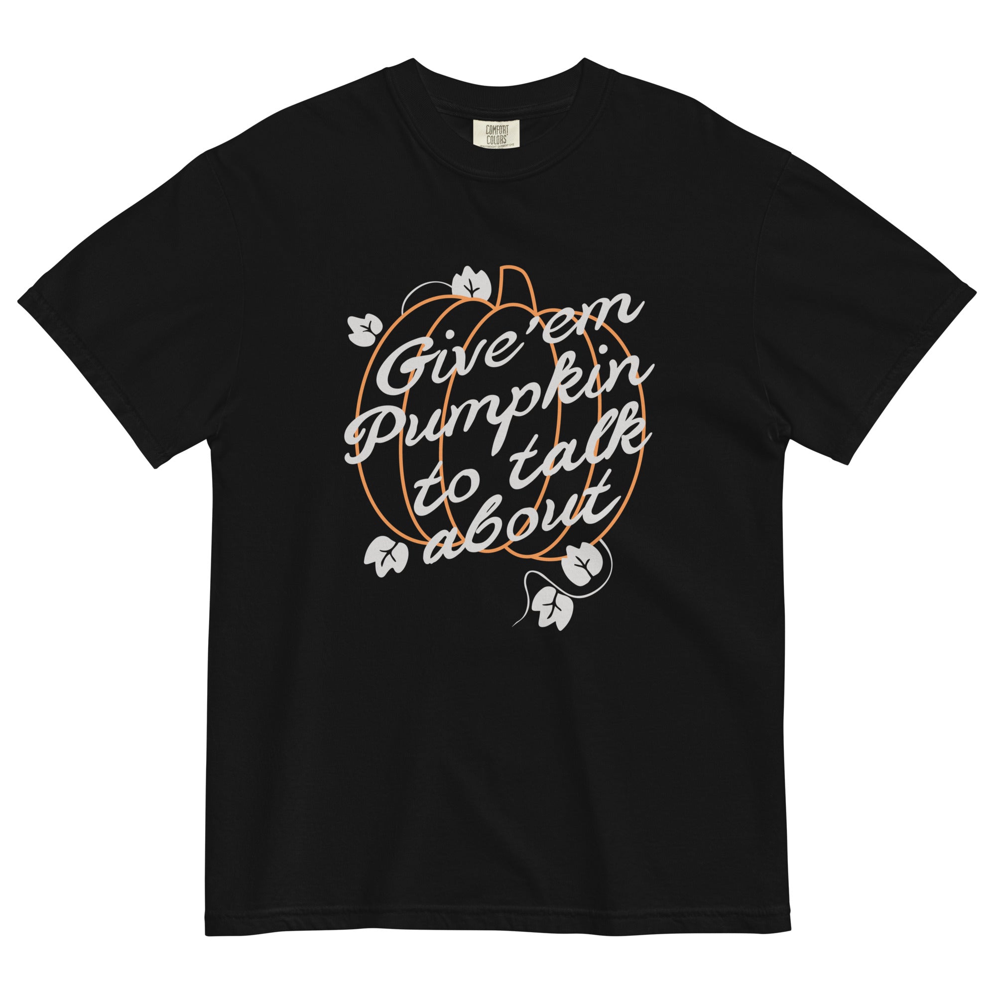 Give 'em Pumpkin To Talk About Men's Relaxed Fit Tee