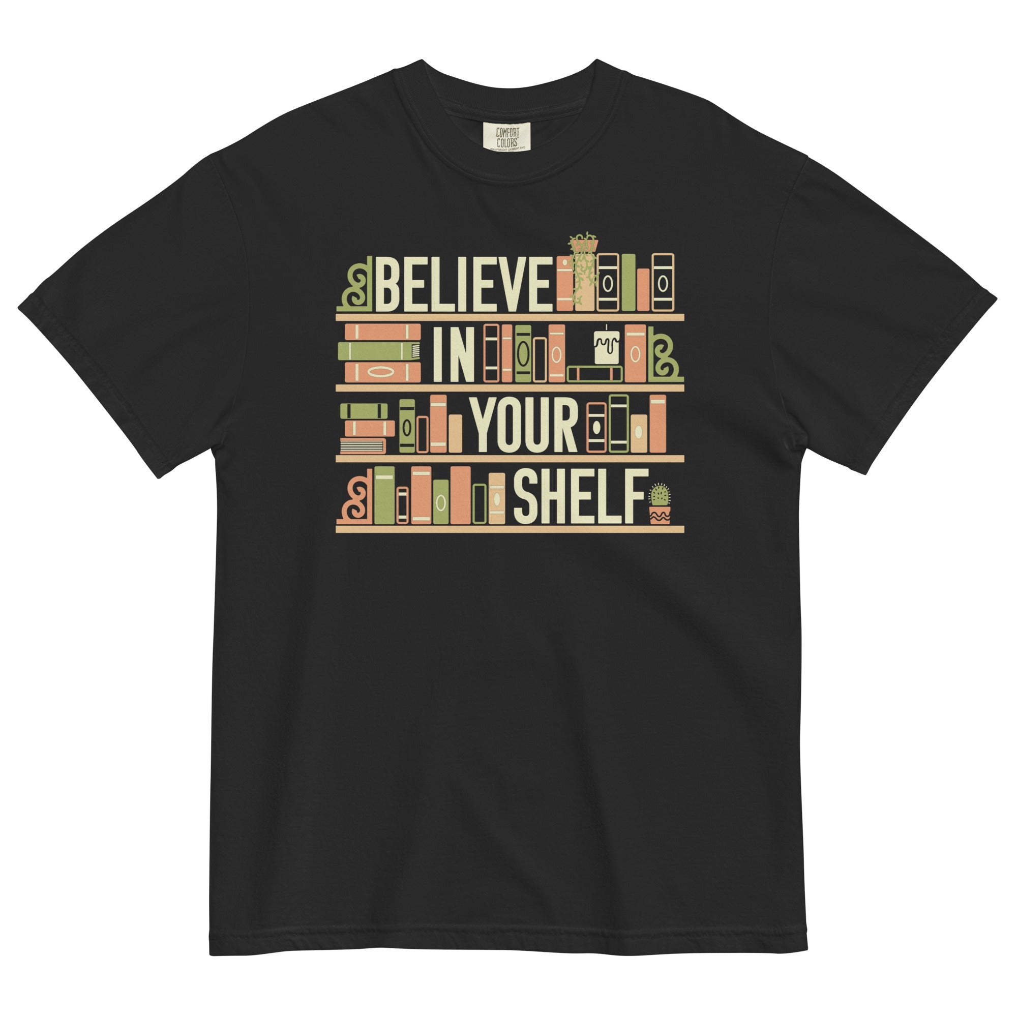 Believe In Your Shelf Men's Relaxed Fit Tee
