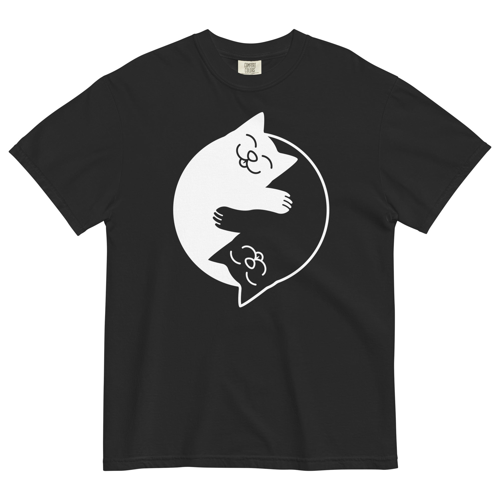 Yin Yang Cats Men's Relaxed Fit Tee