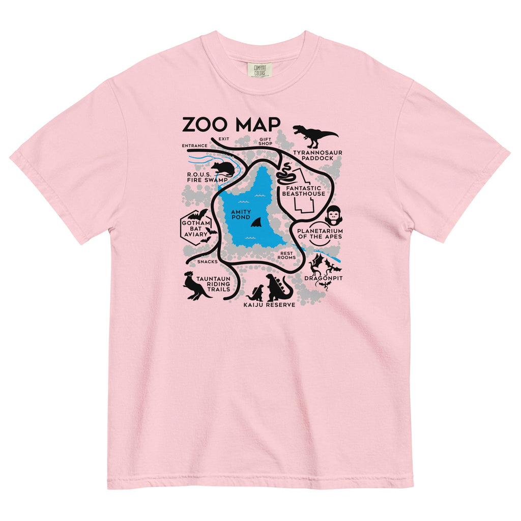Zoo Map Men's Relaxed Fit Tee