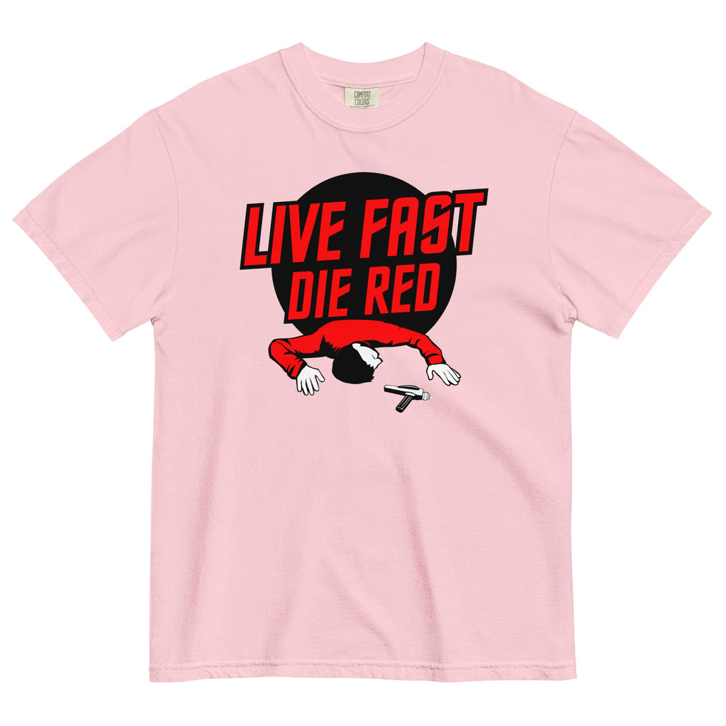 Live Fast Die Red Men's Relaxed Fit Tee