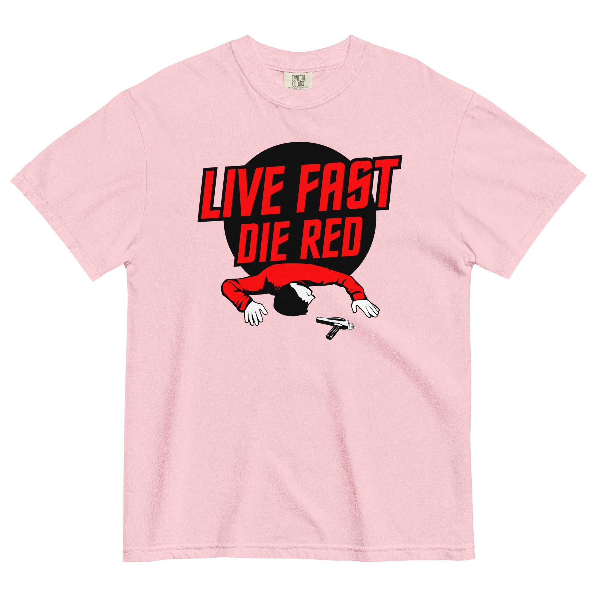 Live Fast Die Red Men's Relaxed Fit Tee