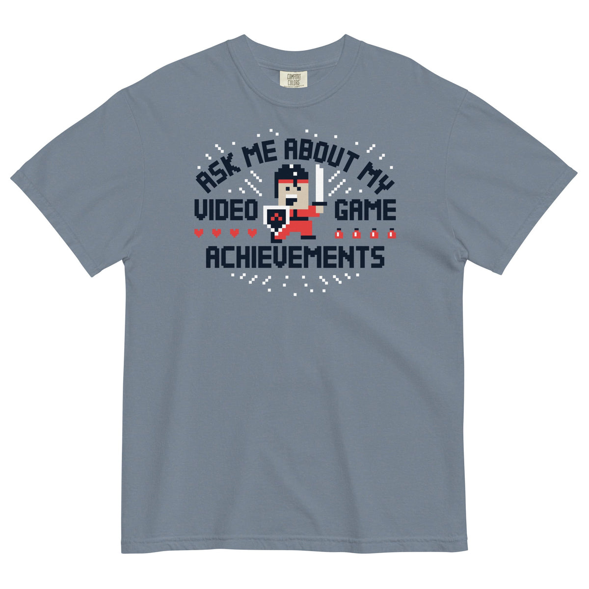 Ask Me About My Video Game Achievements Men's Relaxed Fit Tee