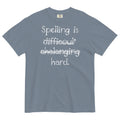 Spelling Is Hard Men's Relaxed Fit Tee