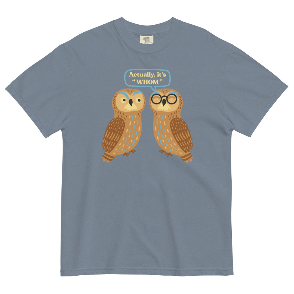 Actually, It's Whom Men's Relaxed Fit Tee