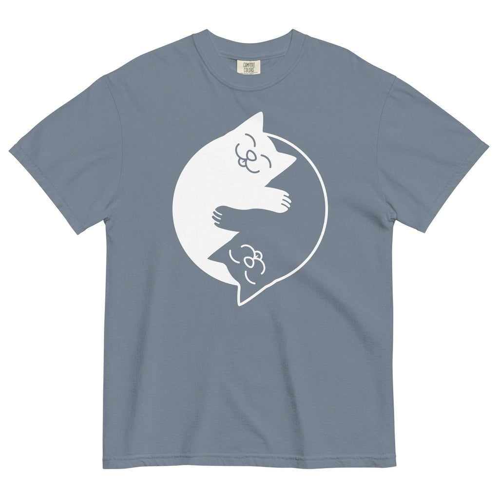 Yin Yang Cats Men's Relaxed Fit Tee