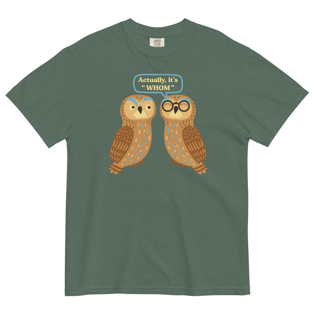 Actually, It's Whom Men's Relaxed Fit Tee