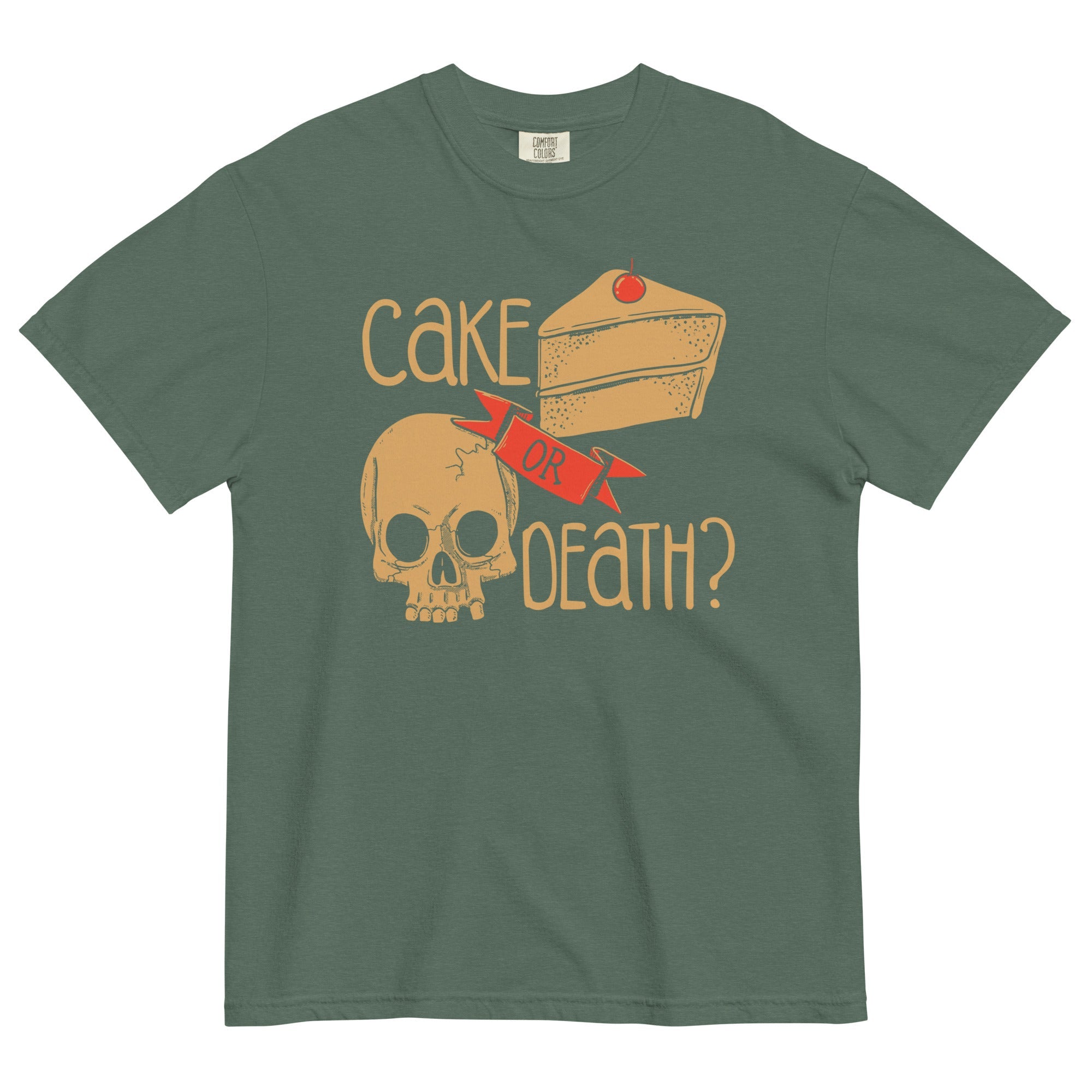 Cake Or Death? Men's Relaxed Fit Tee