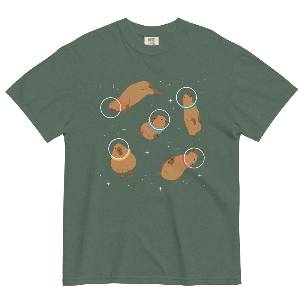 Capybaras In Space Men's Relaxed Fit Tee