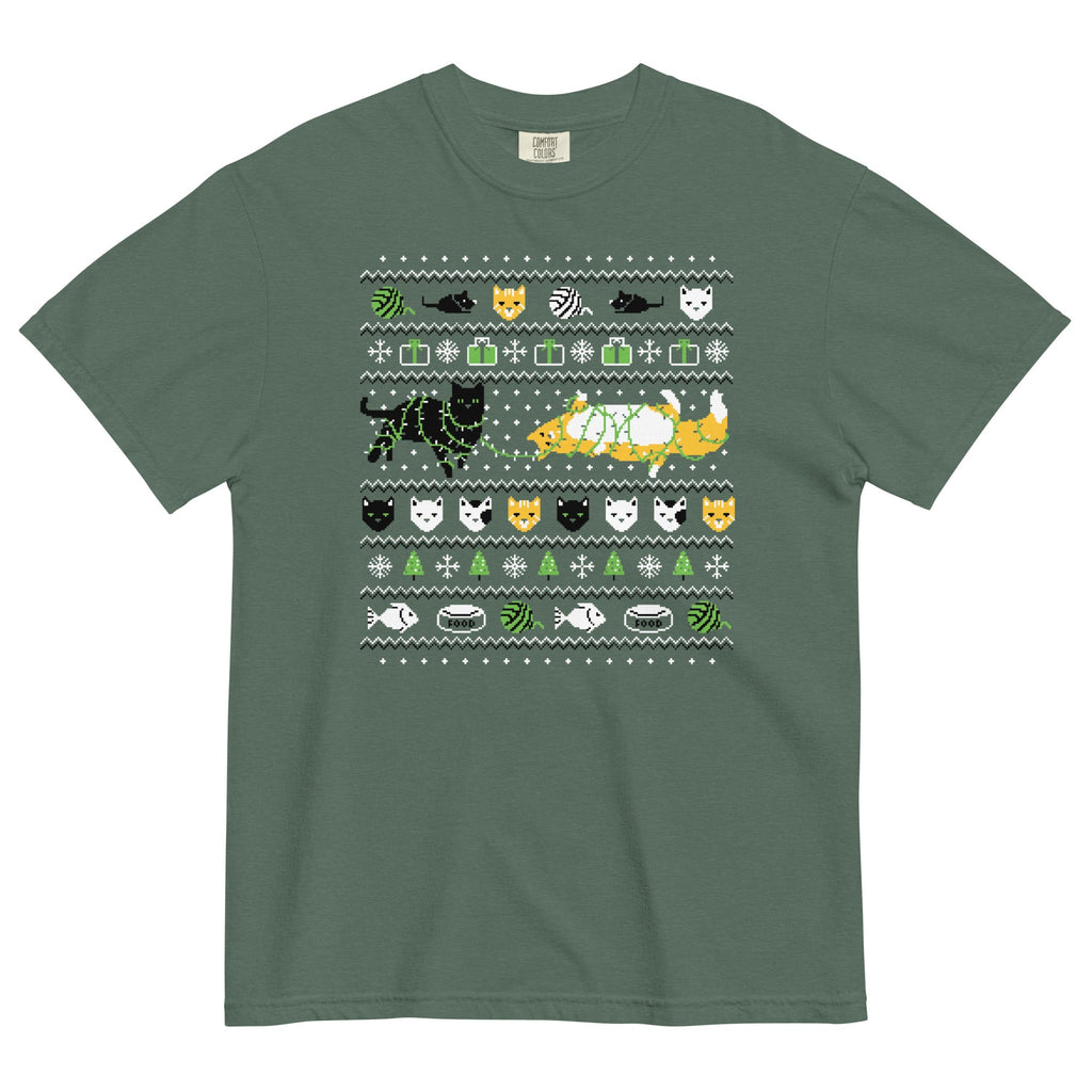 Ugly Cat Sweater Men's Relaxed Fit Tee