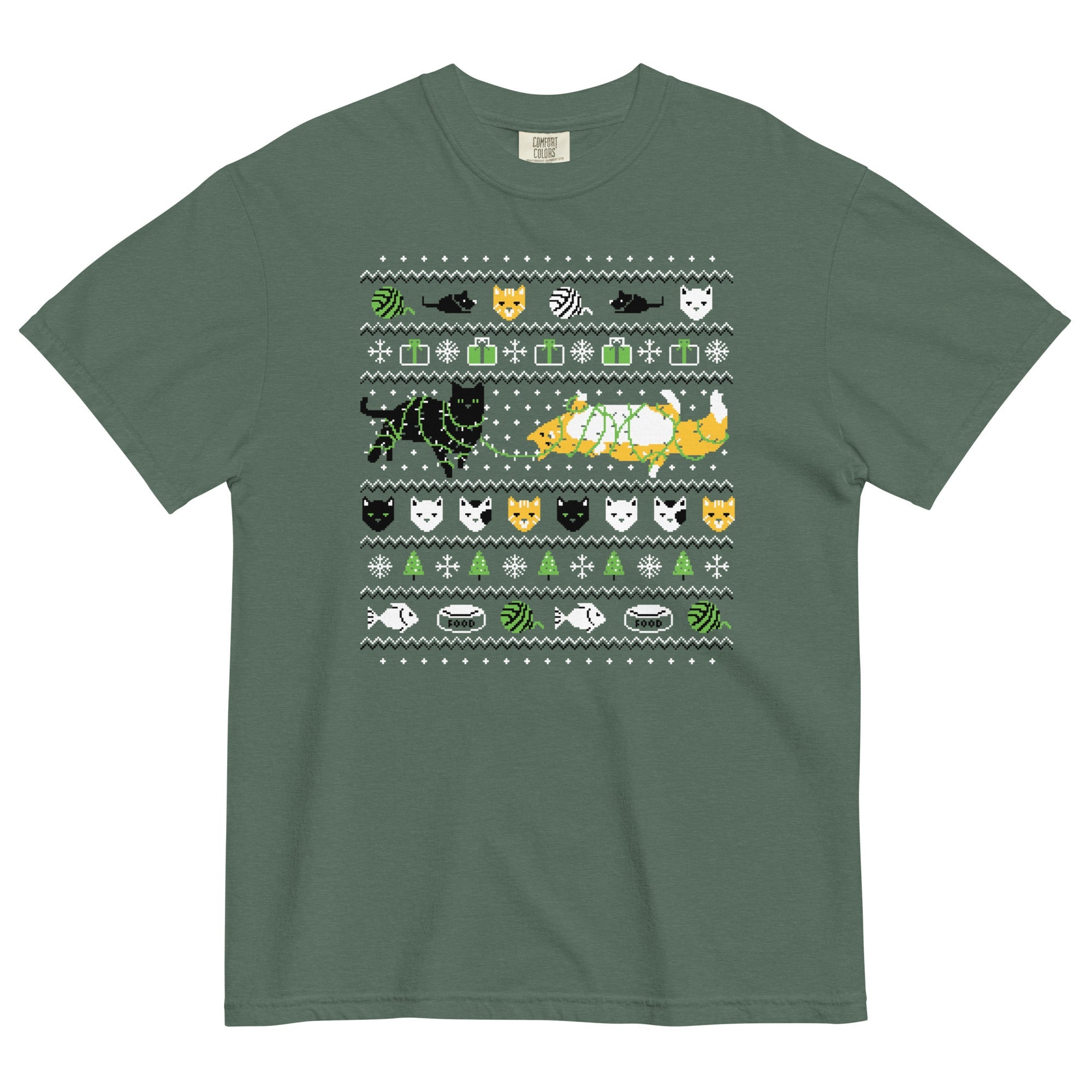Ugly Cat Sweater Men's Relaxed Fit Tee