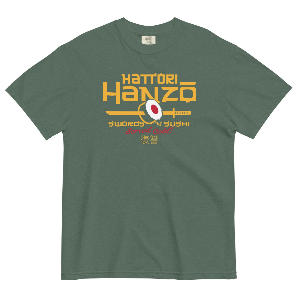 Hattori Hanzo Swords 'n' Sushi Men's Relaxed Fit Tee