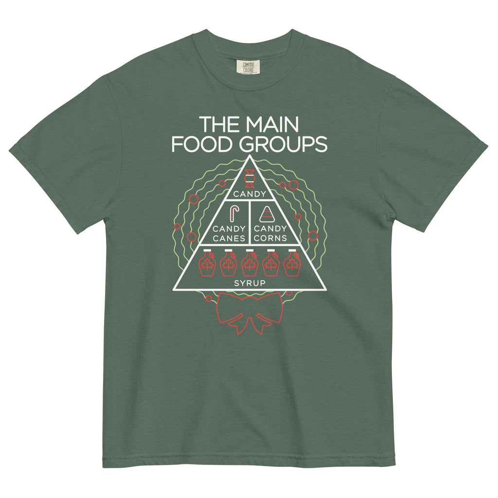 The Main Food Groups Men's Relaxed Fit Tee
