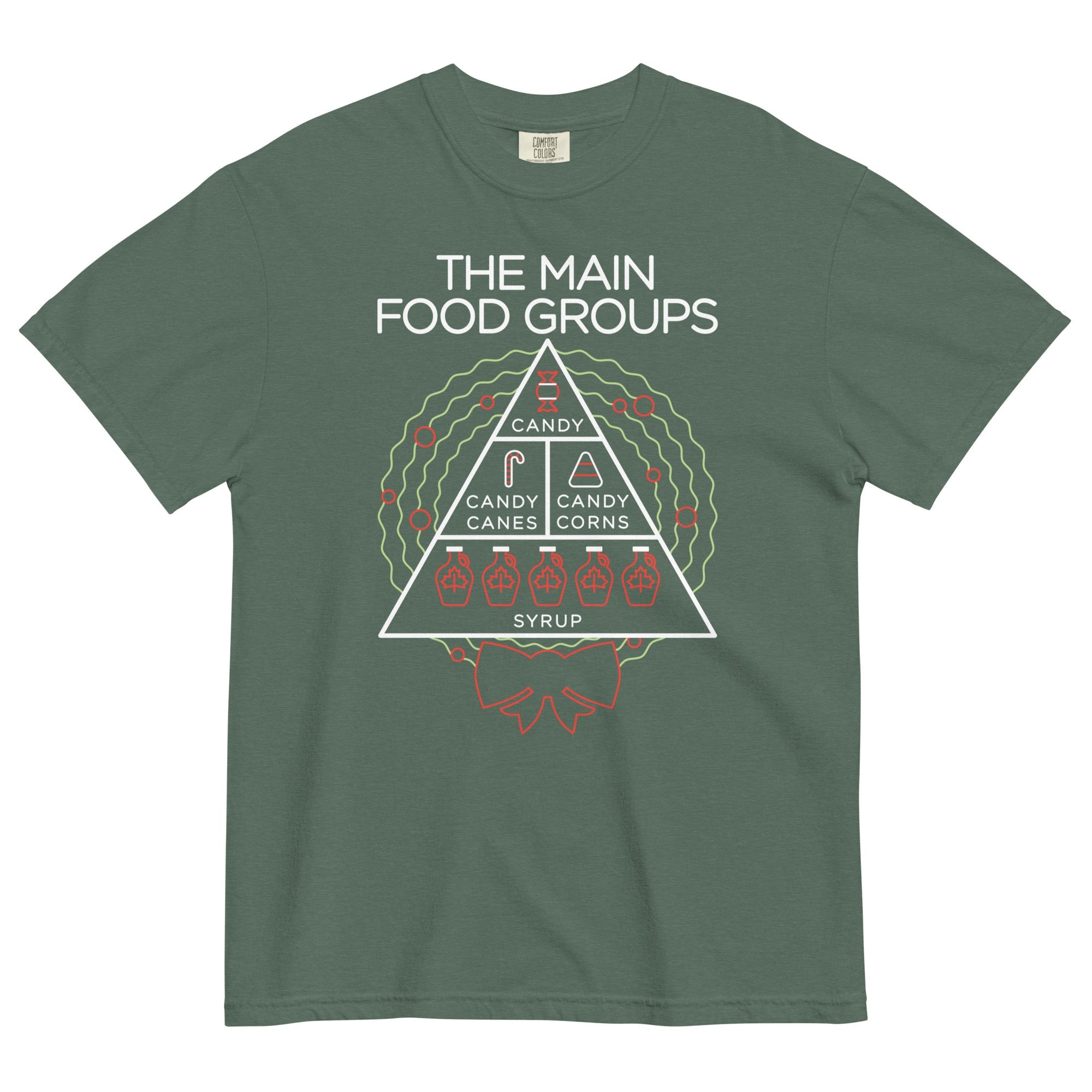 The Main Food Groups Men's Relaxed Fit Tee