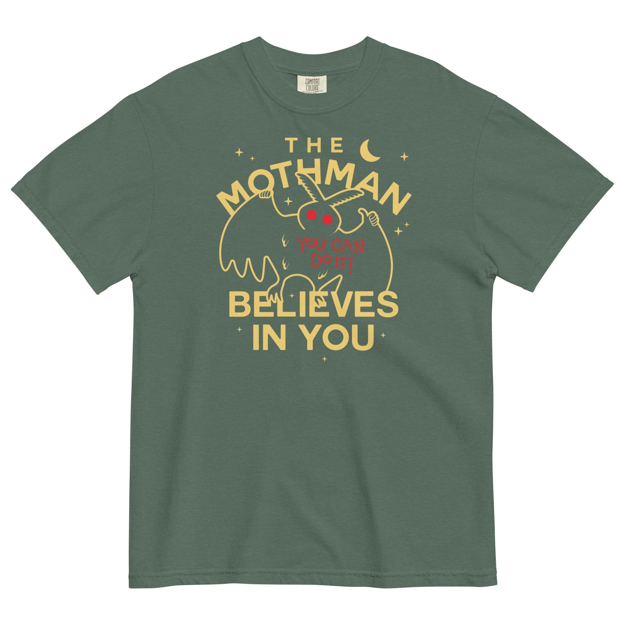 The Mothman Believes In You Men's Relaxed Fit Tee