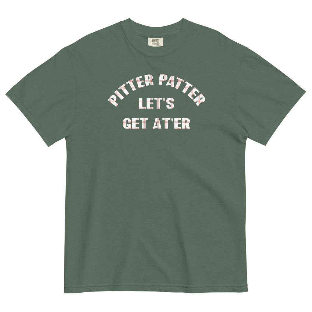 Pitter Patter Let's Get At'er Men's Relaxed Fit Tee