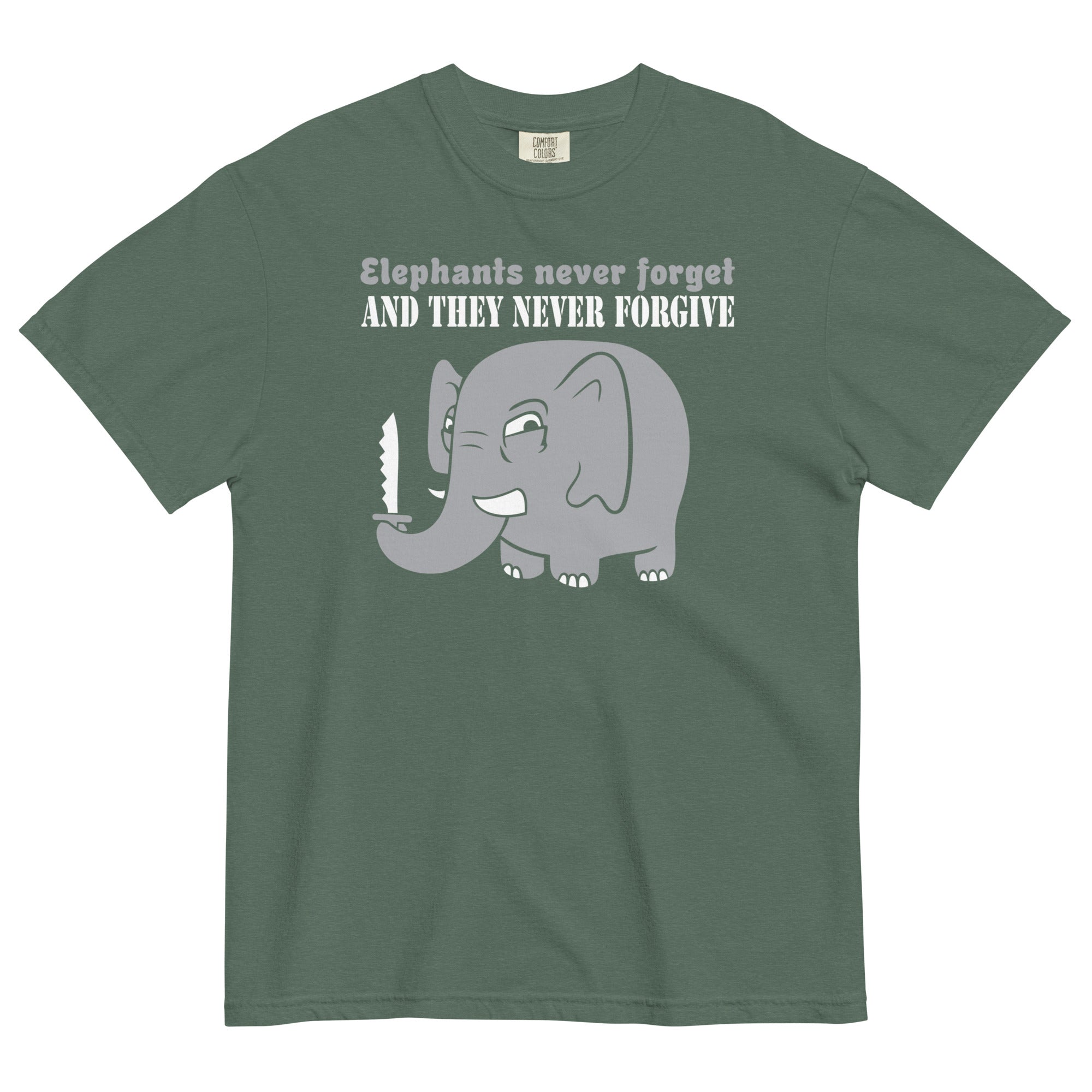 Elephants Never Forgive Men's Relaxed Fit Tee