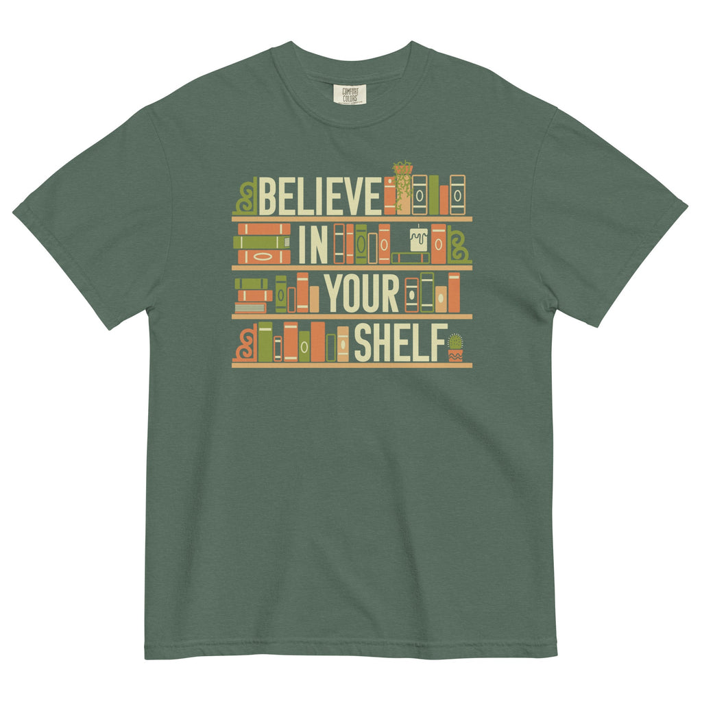 Believe In Your Shelf Men's Relaxed Fit Tee