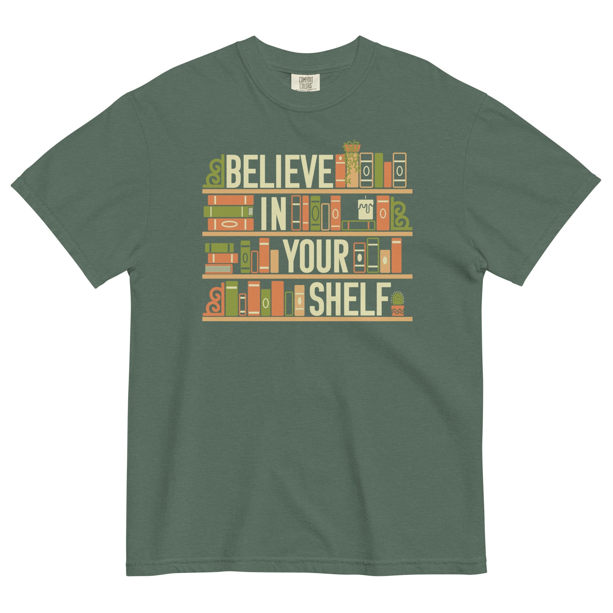 Believe In Your Shelf Men's Relaxed Fit Tee