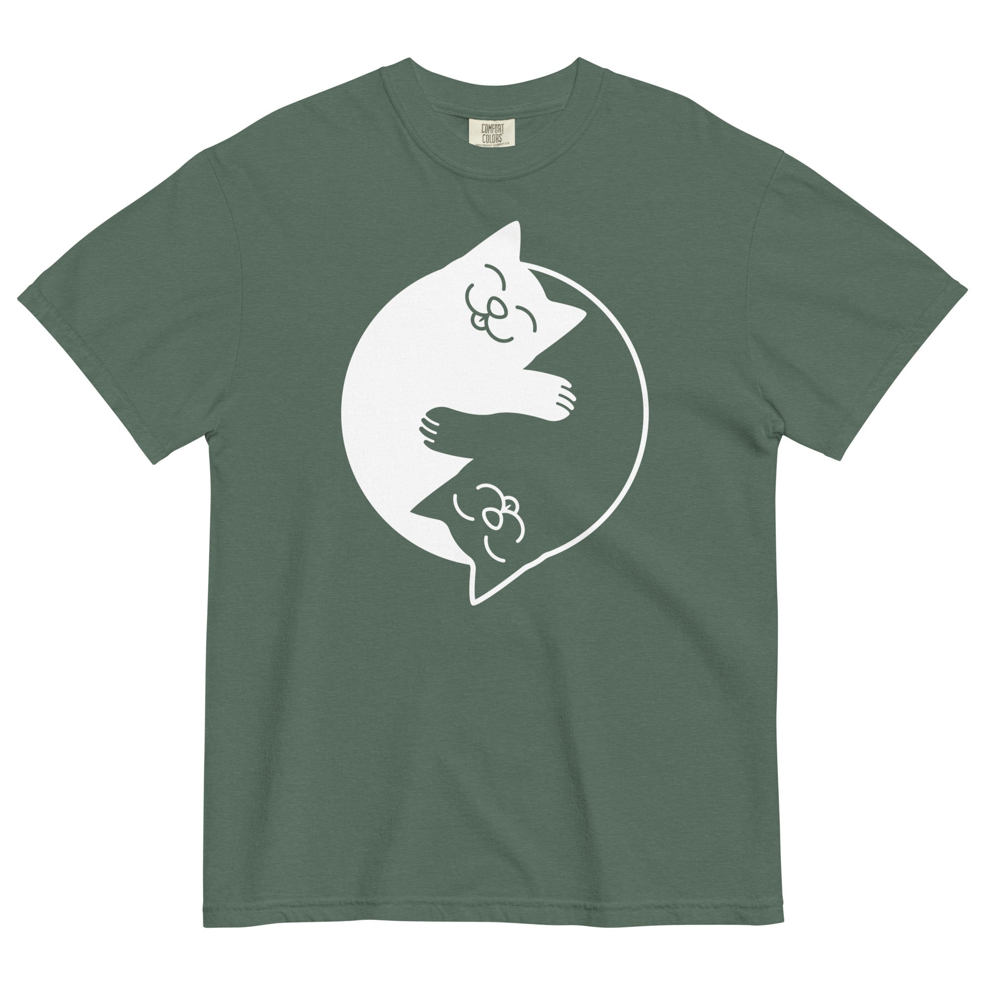 Yin Yang Cats Men's Relaxed Fit Tee
