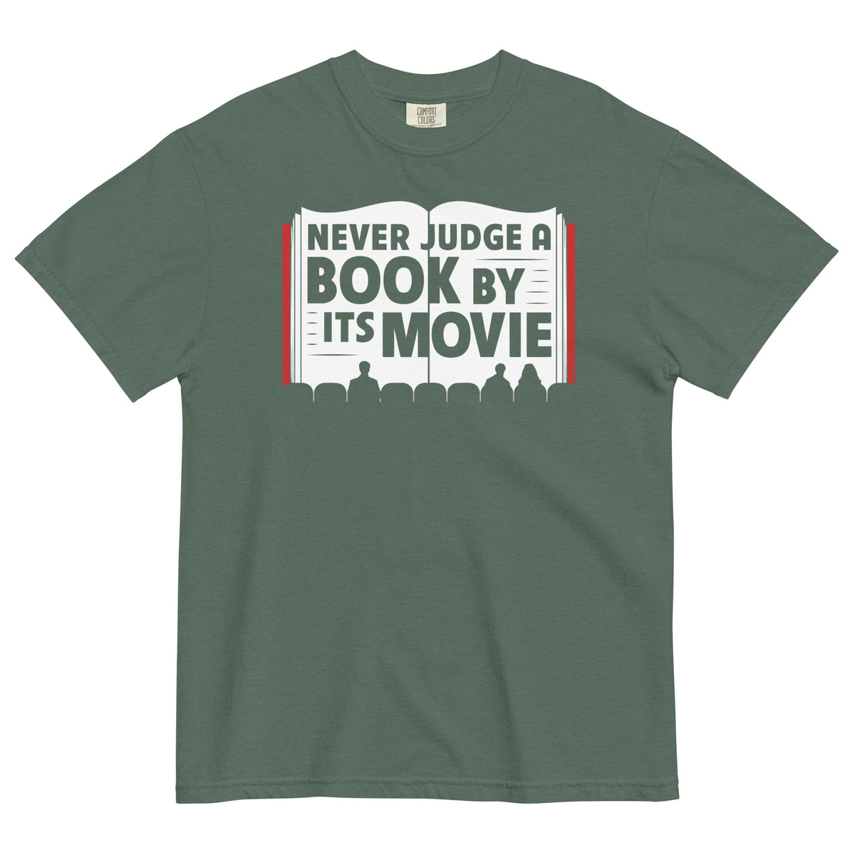 Never Judge A Book By Its Movie Men's Relaxed Fit Tee