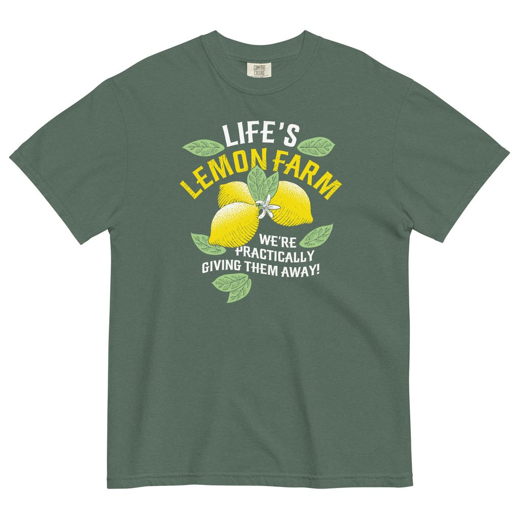 Life's Lemon Farm Men's Relaxed Fit Tee