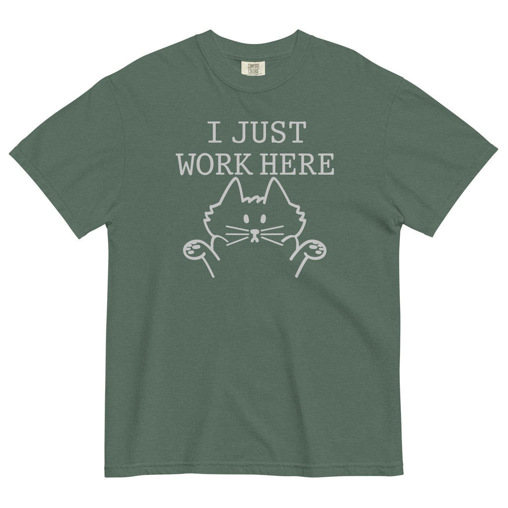 I Just Work Here Men's Relaxed Fit Tee