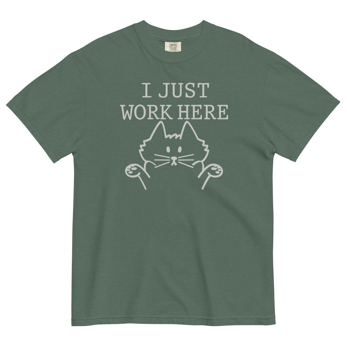 I Just Work Here Men's Relaxed Fit Tee