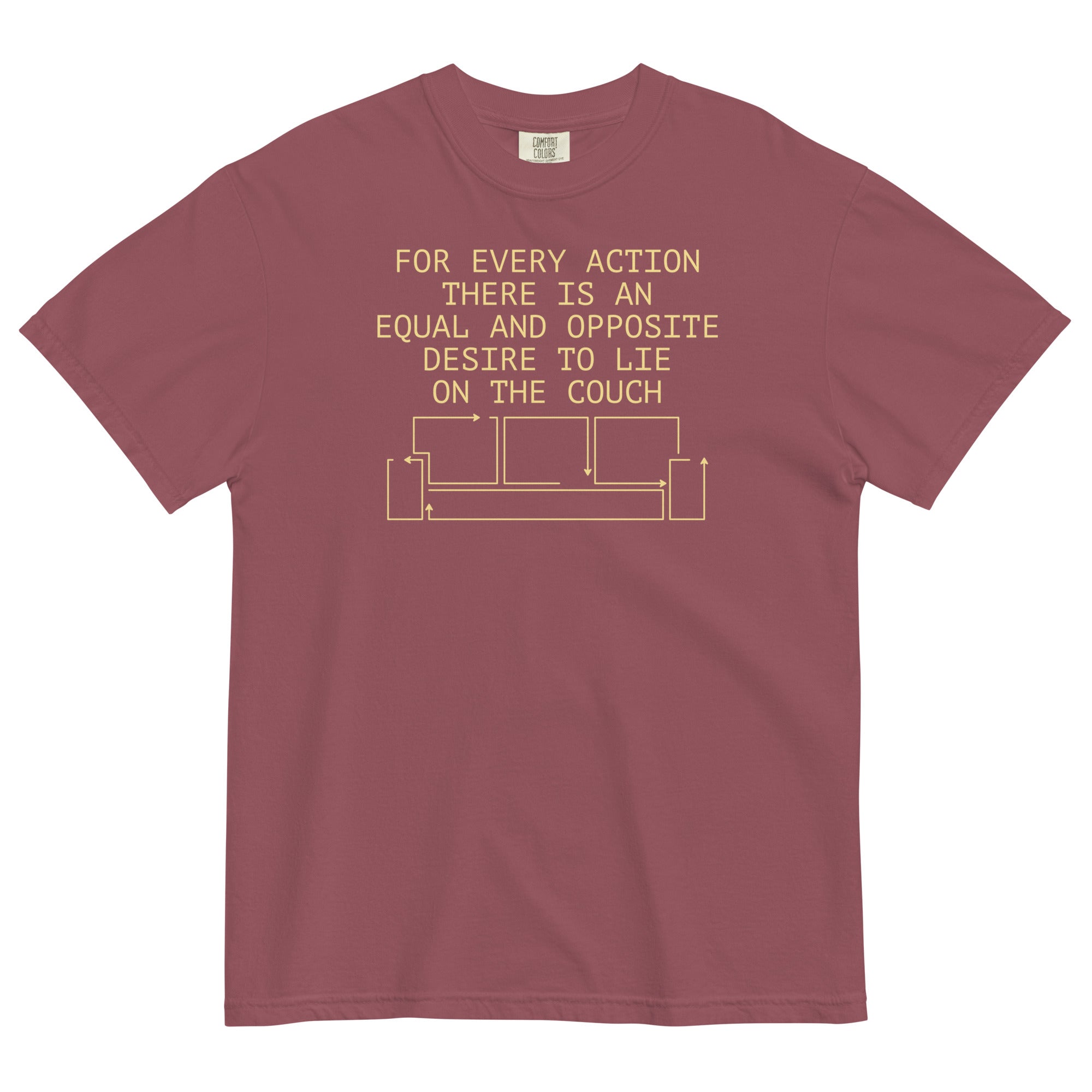 For Every Action There Is An Equal And Opposite Men's Relaxed Fit Tee