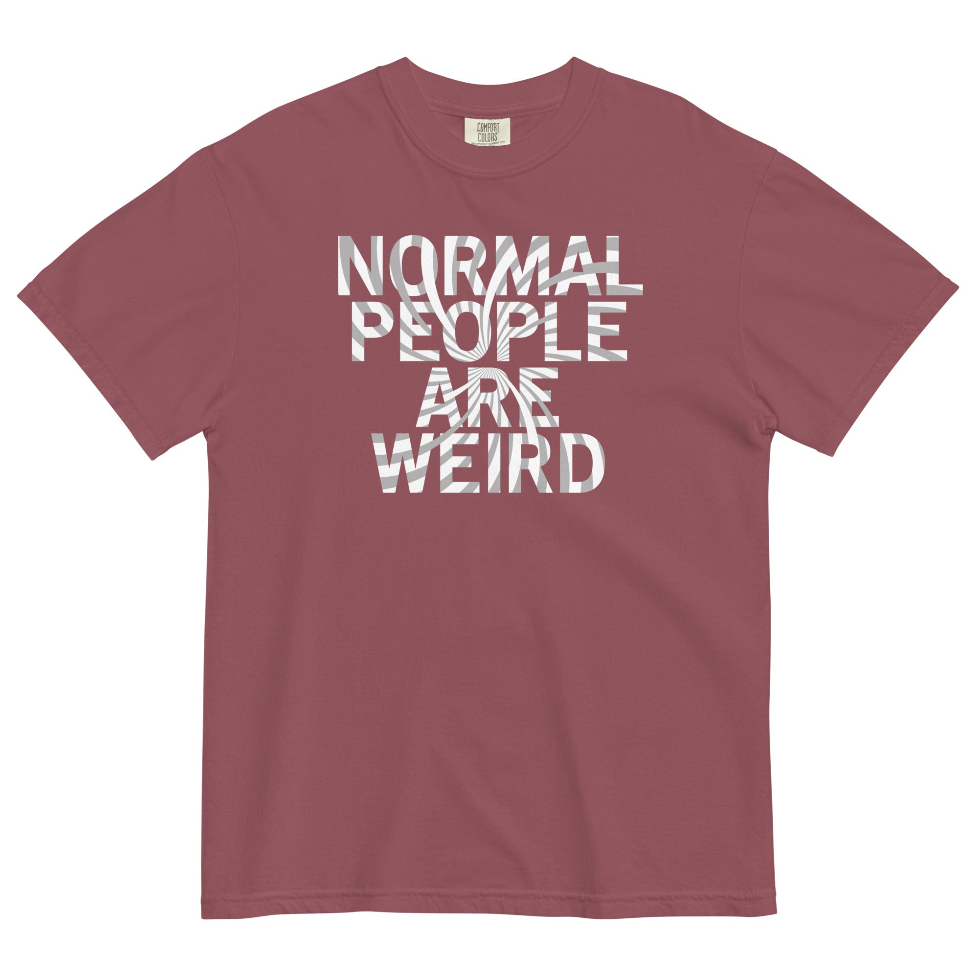 Normal People Are Weird Men's Relaxed Fit Tee