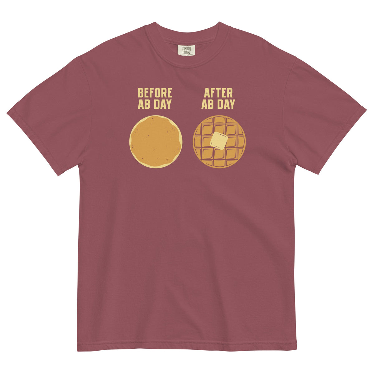 Before Ab Day After Ab Day Men's Relaxed Fit Tee
