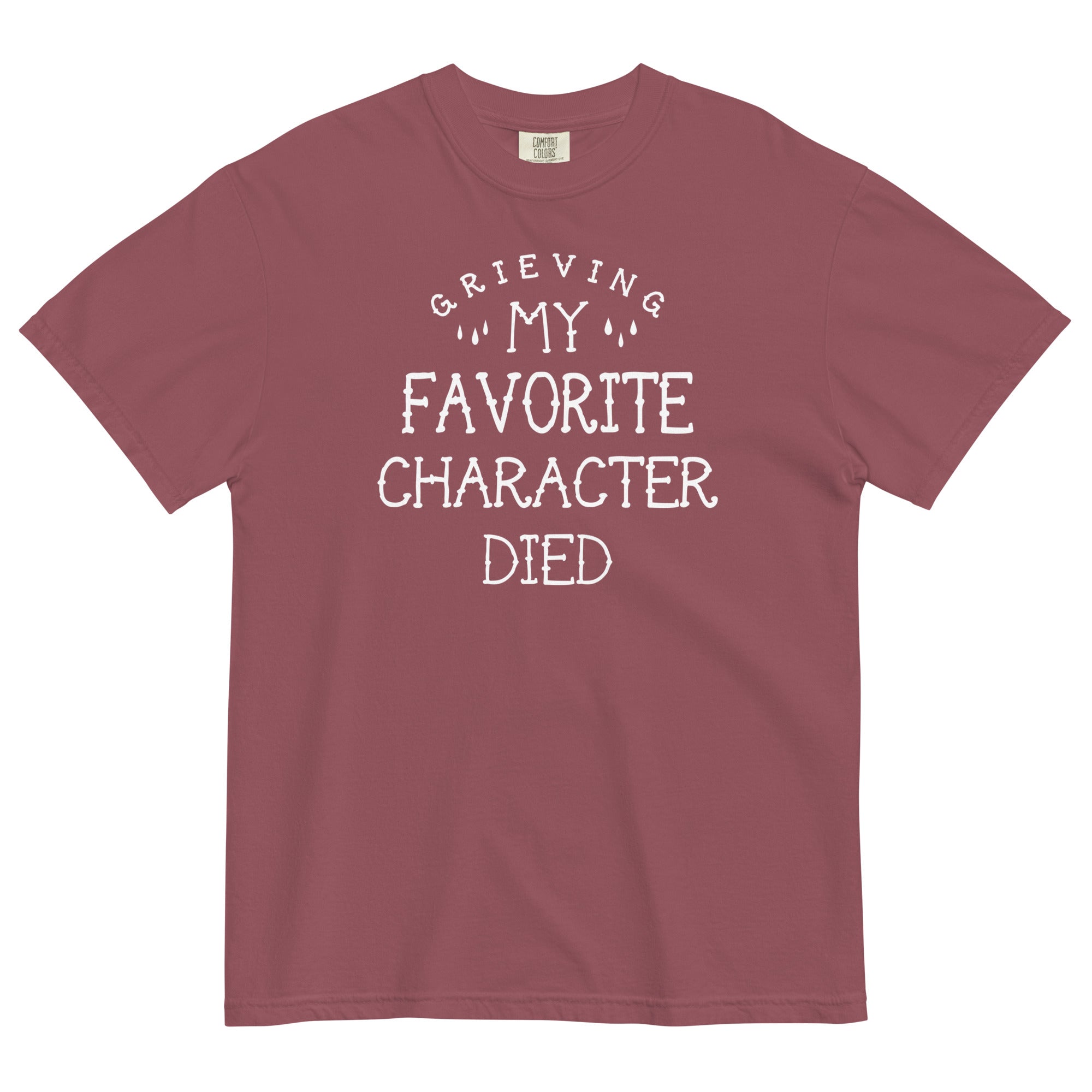 My Favorite Character Died Men's Relaxed Fit Tee
