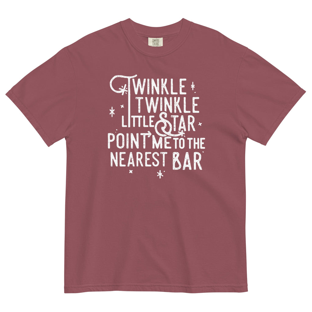 Point Me To The Nearest Bar Men's Relaxed Fit Tee