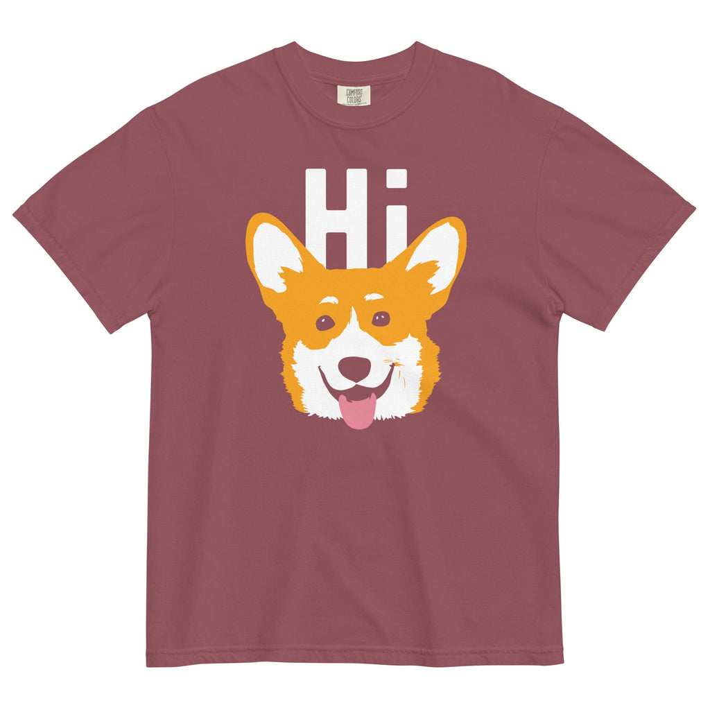 Hi Corgi Men's Relaxed Fit Tee