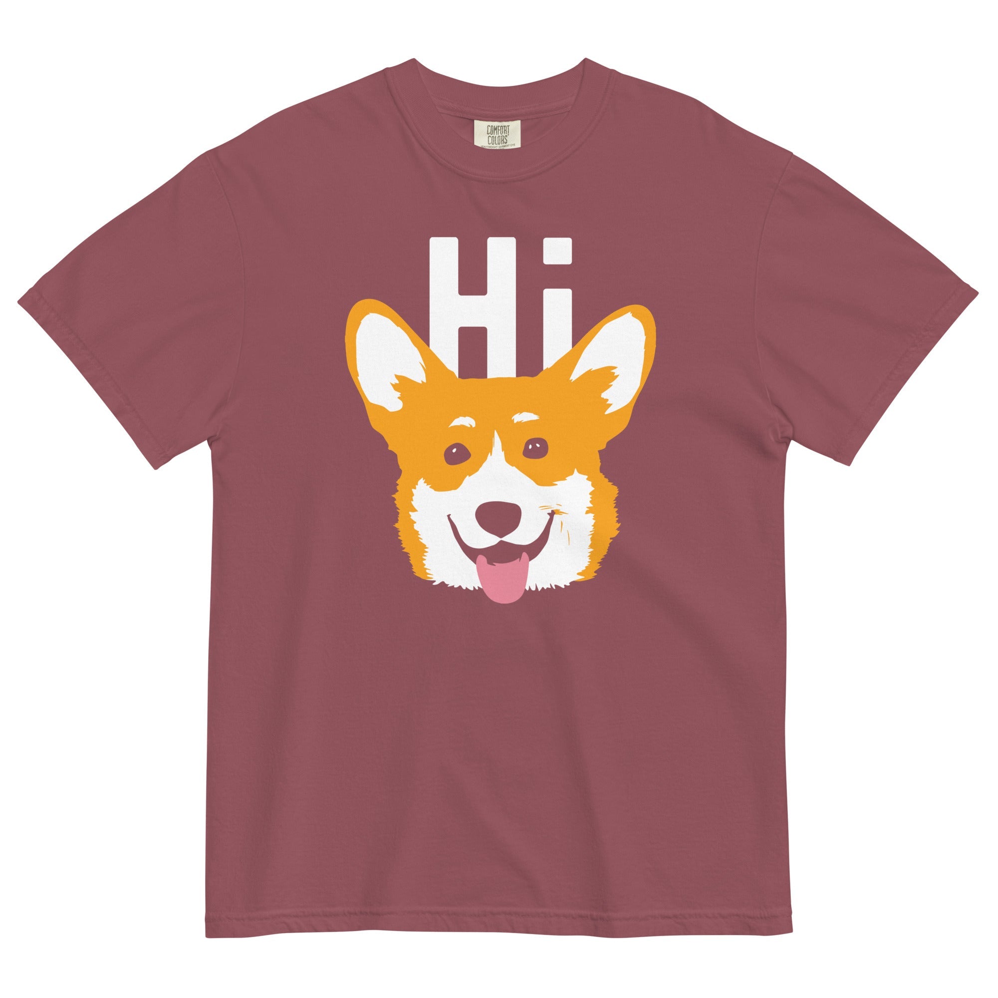 Hi Corgi Men's Relaxed Fit Tee