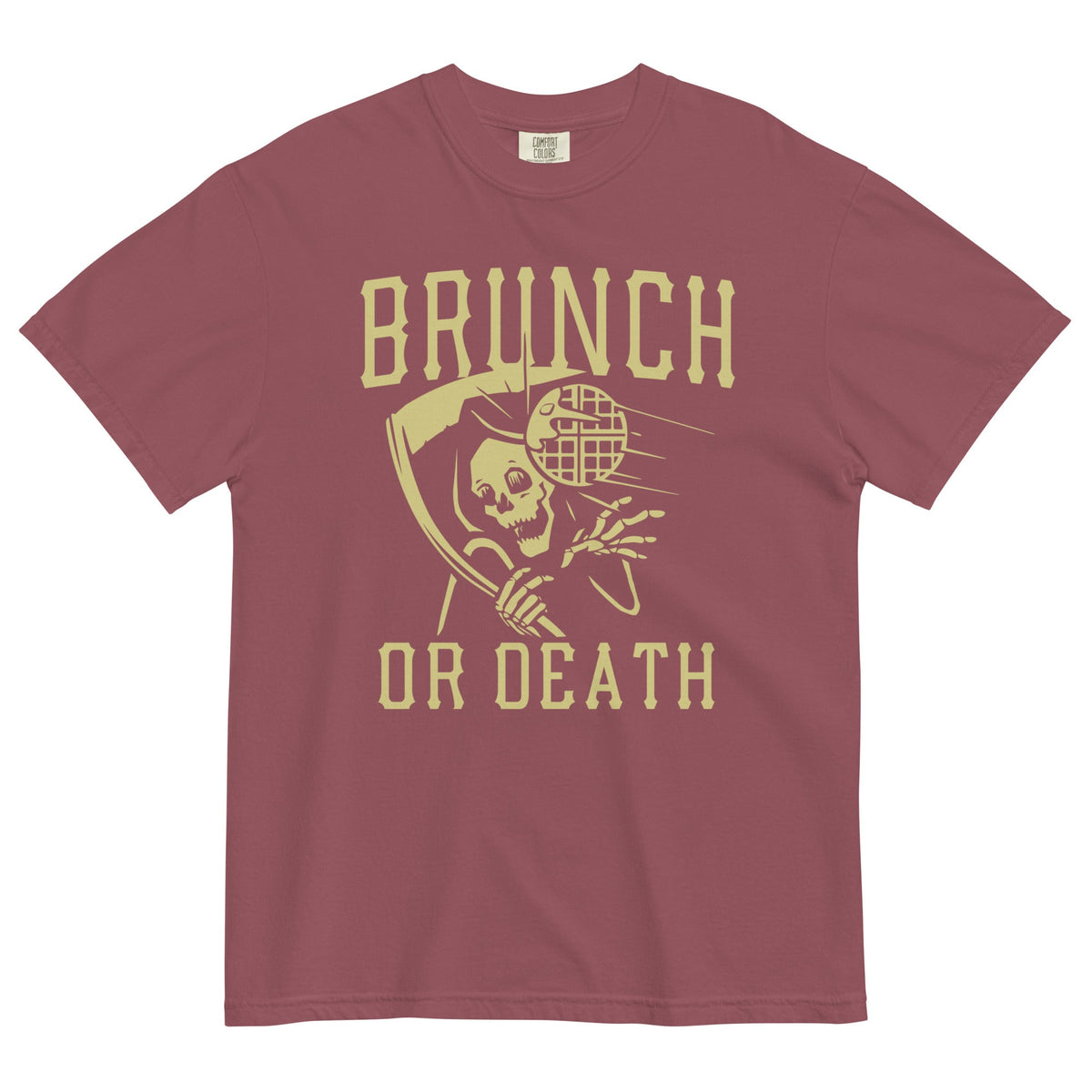 Brunch Or Death Men's Relaxed Fit Tee