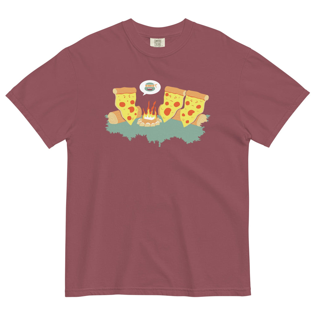 Pizza Campfire Story Men's Relaxed Fit Tee