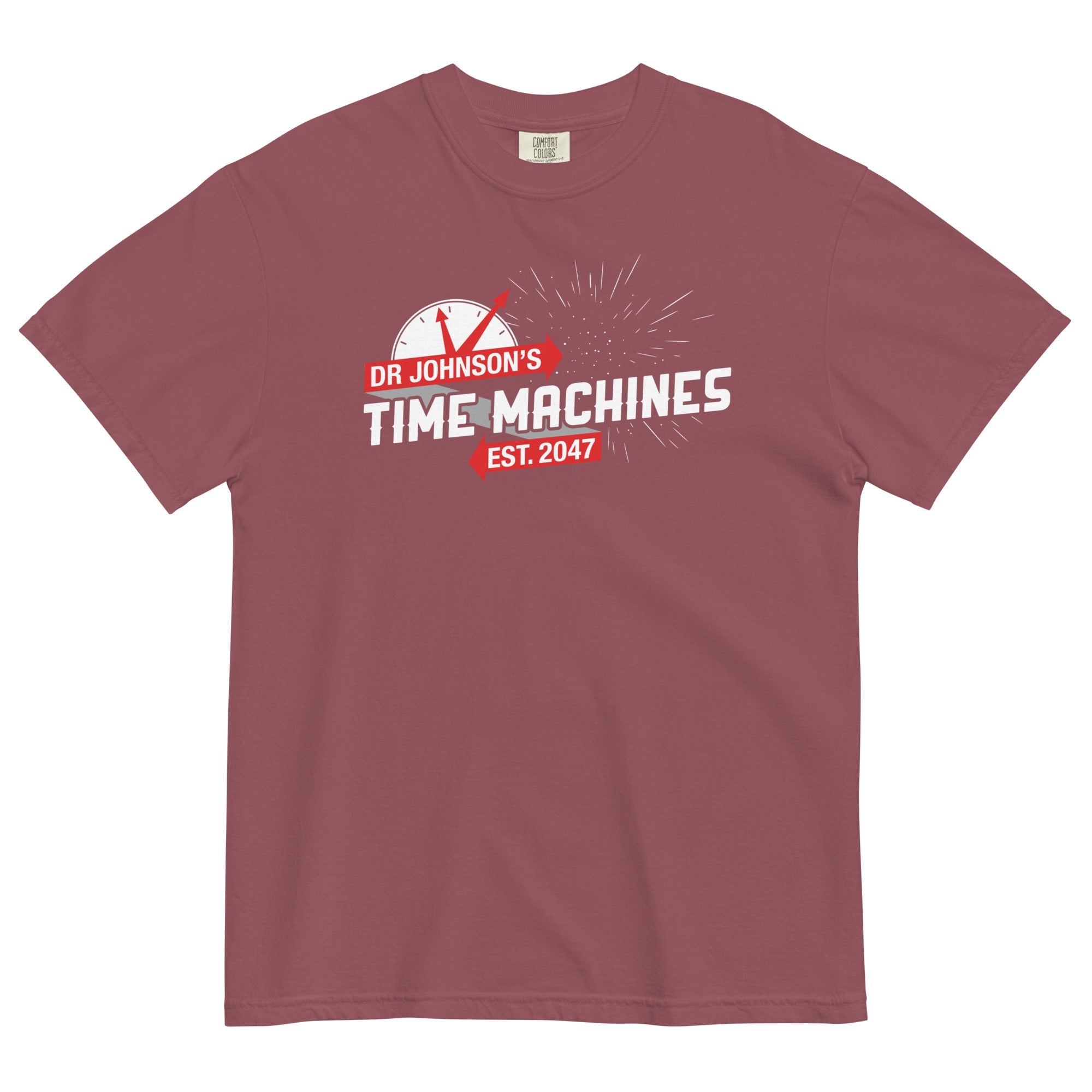 Dr Johnson's Time Machines Men's Relaxed Fit Tee