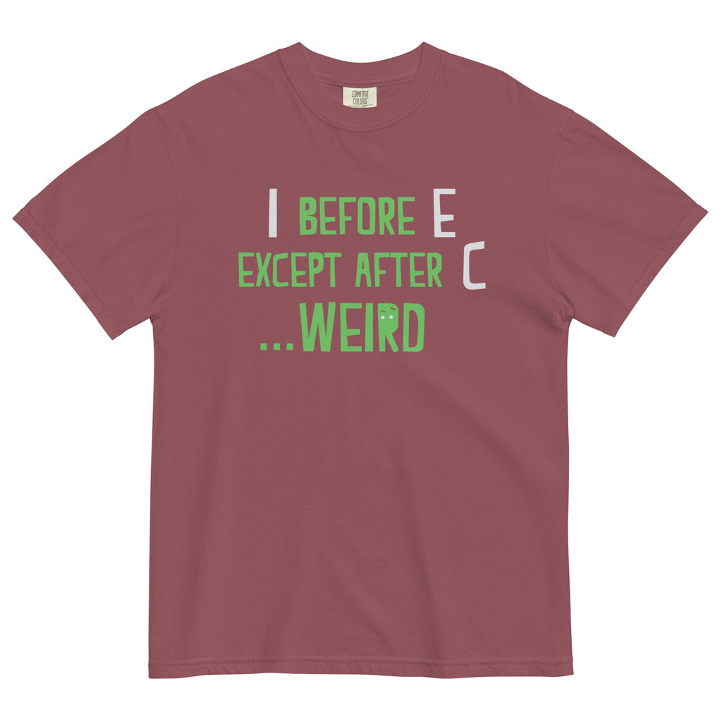 I Before E Except After C Men's Relaxed Fit Tee