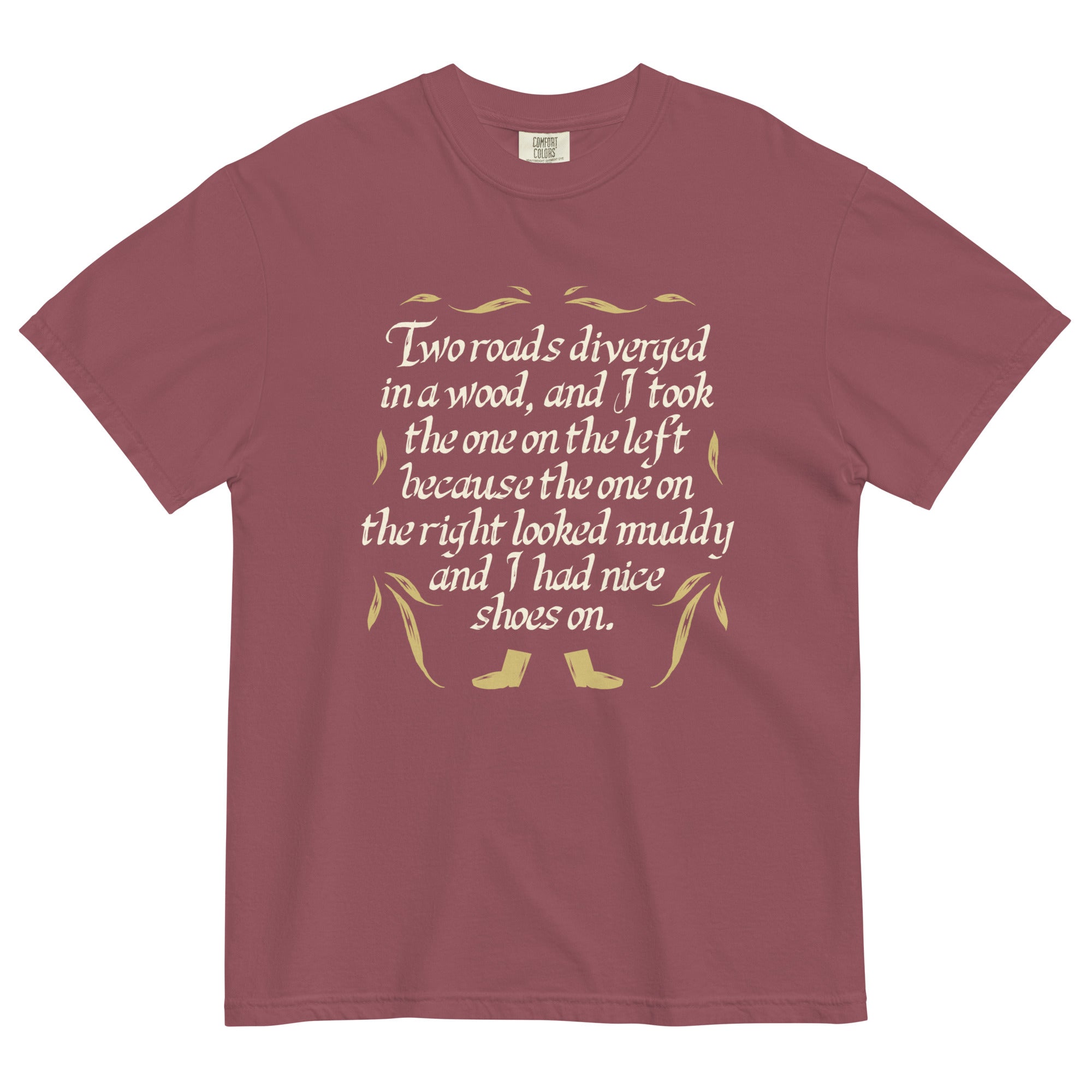 Two Roads Diverged Men's Relaxed Fit Tee