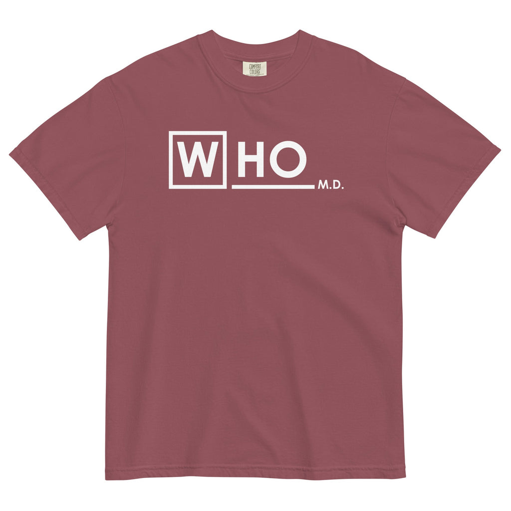 Who MD Men's Relaxed Fit Tee