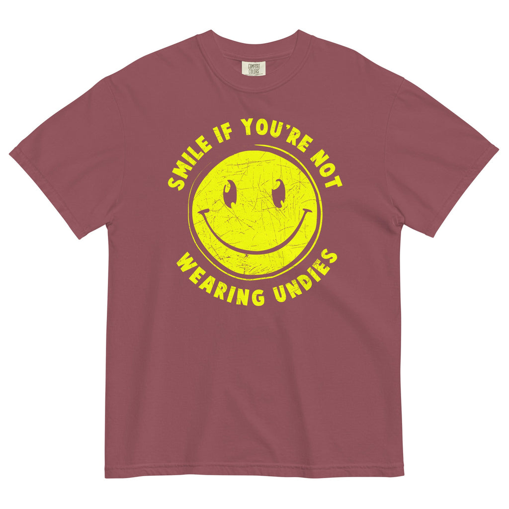 Smile For No Undies Men's Relaxed Fit Tee