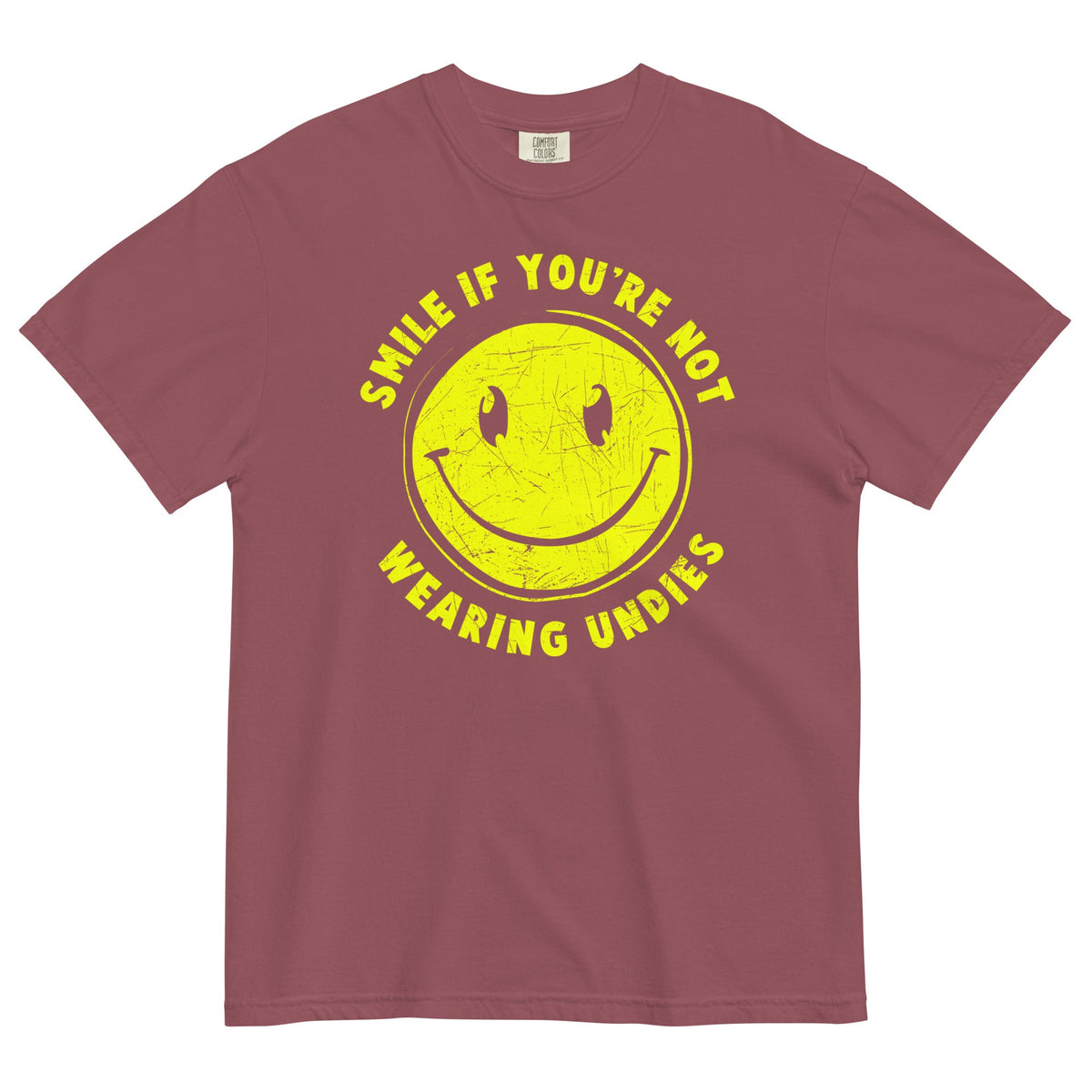 Smile For No Undies Men's Relaxed Fit Tee