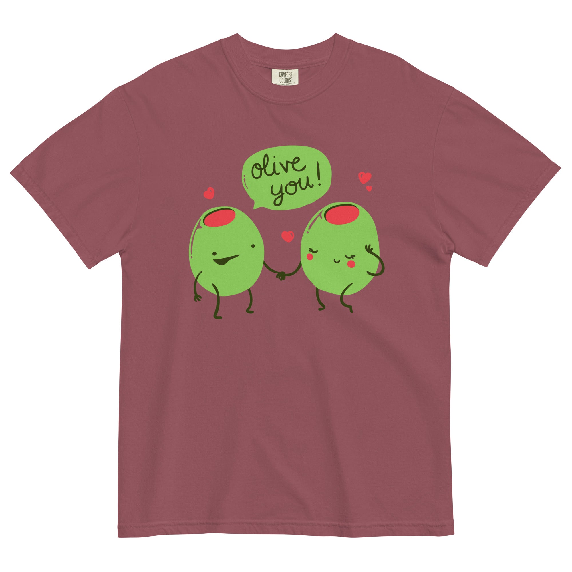 Olive You Men's Relaxed Fit Tee