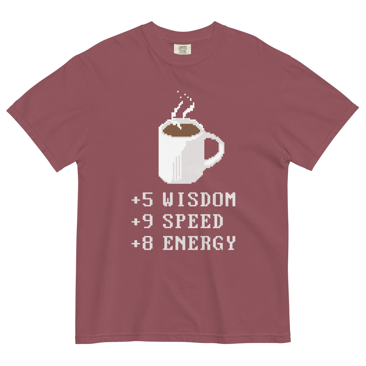 Coffee Plus To Stats Men's Relaxed Fit Tee
