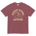 Nobody Knows Anything Men's Relaxed Fit Tee