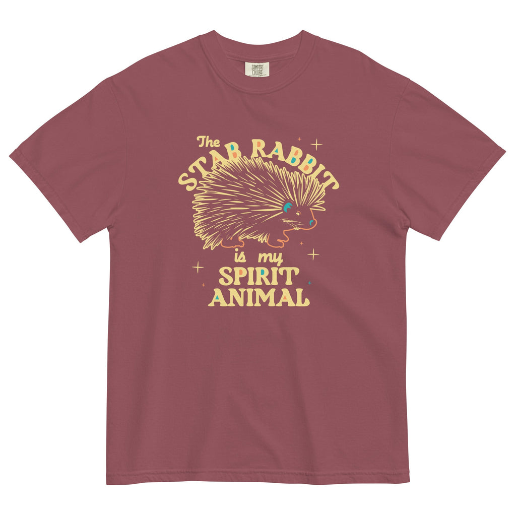 The Stab Rabbit Is My Spirit Animal Men's Relaxed Fit Tee