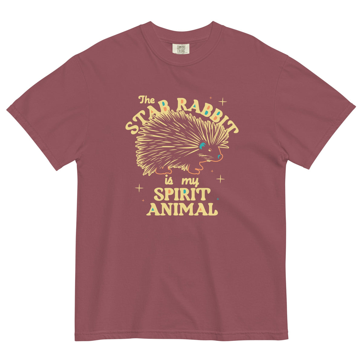 The Stab Rabbit Is My Spirit Animal Men's Relaxed Fit Tee