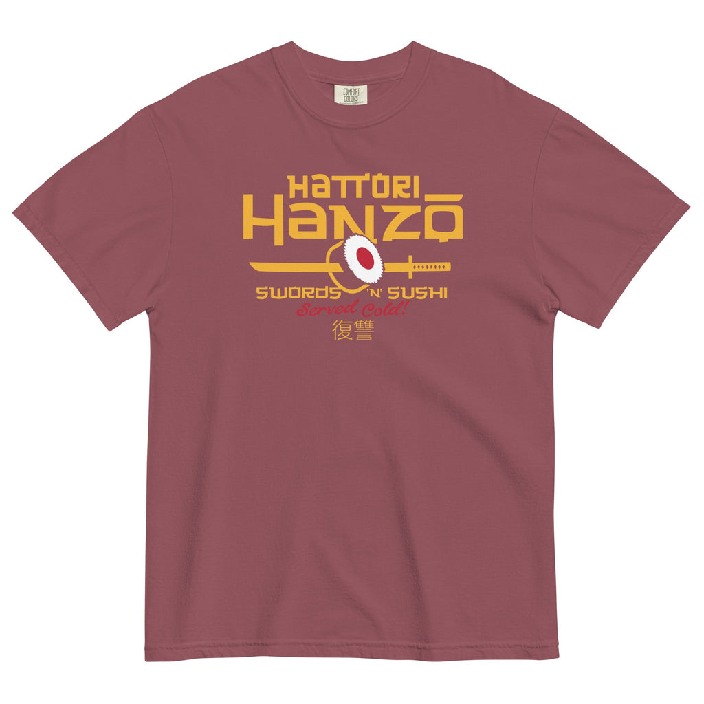 Hattori Hanzo Swords 'n' Sushi Men's Relaxed Fit Tee